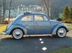 Volkswagen Beetle Deluxe Sunroof Sedan 1958 года